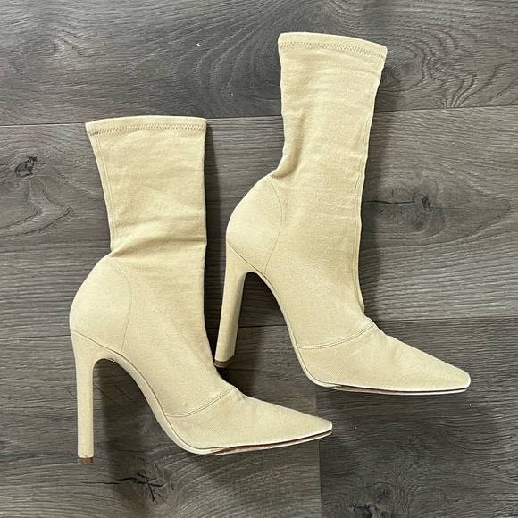 Yeezy Season 6 Stretch Canvas Ankle Boot - Picture 2 of 5